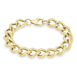 14k XXL Open Link Curb Chain Bracelet