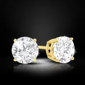 1.75CT Lab Diamond Studs