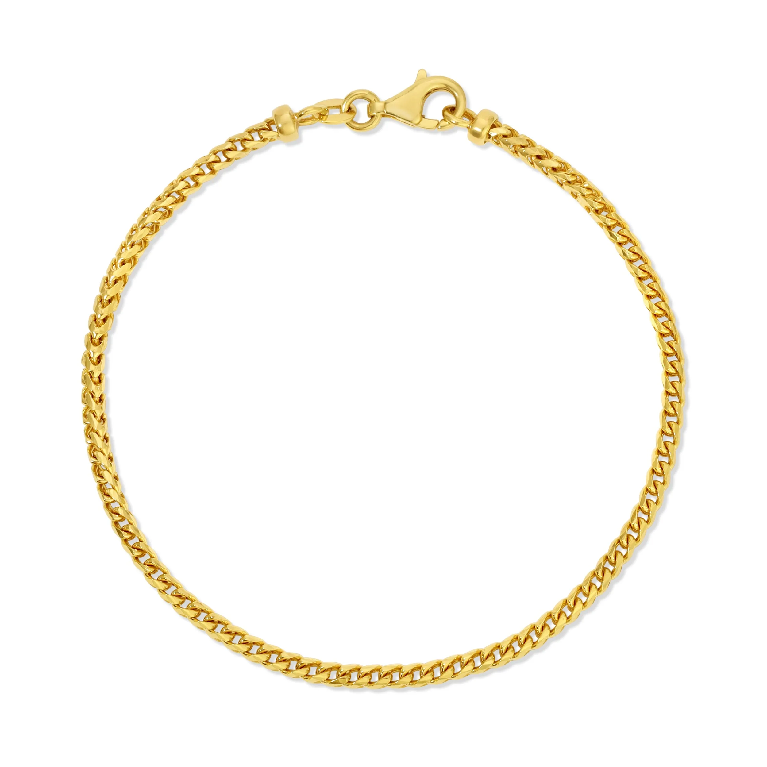 2.0MM Franco Bracelet (Diamond Cut)