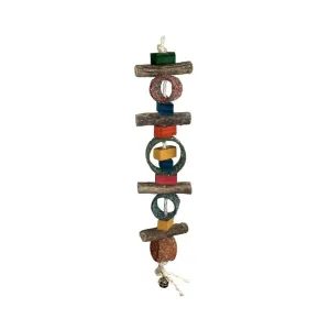 Akwa Jungle Rings & Rope Parrot Bird Toy