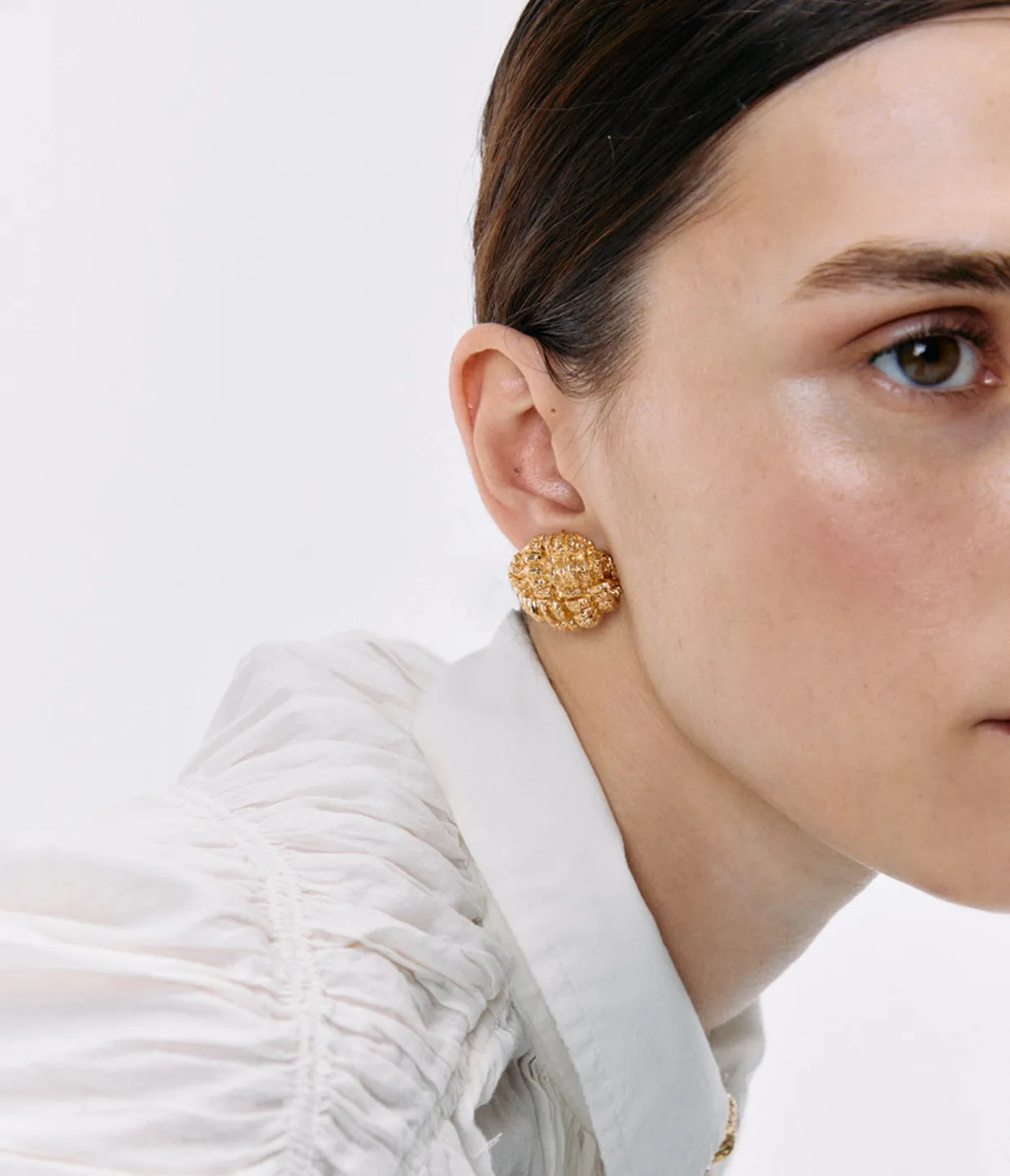 Ares Earrings in Gold