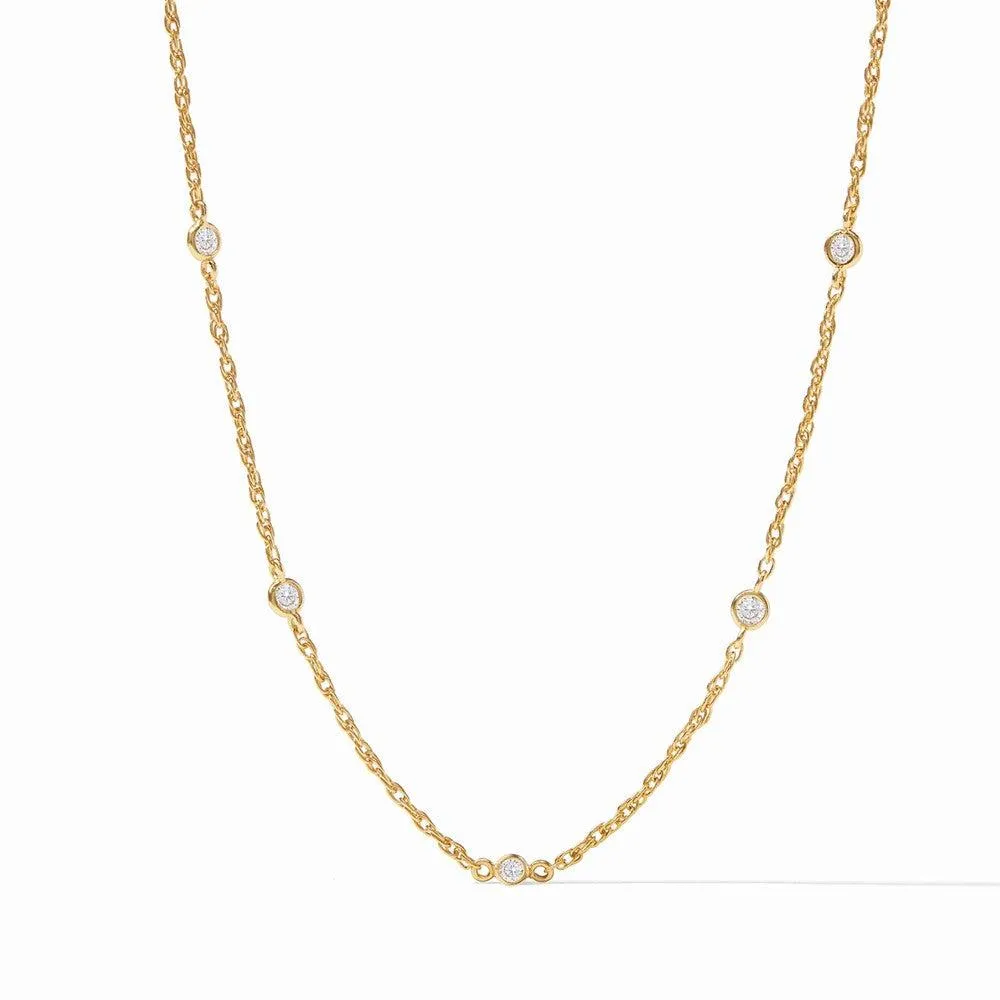 Celeste Delicate Station Necklace