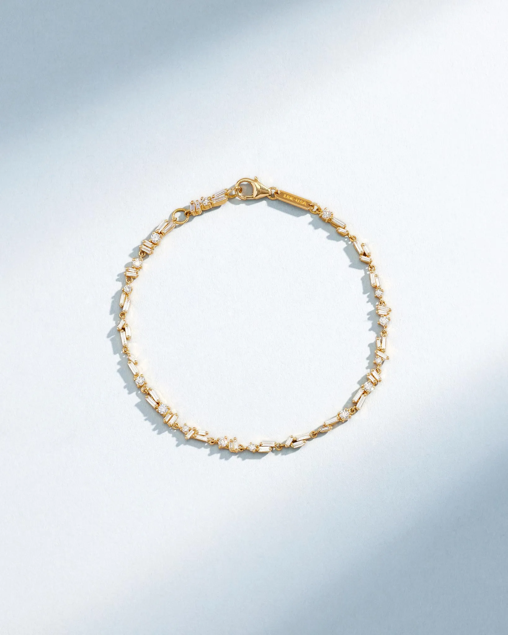 Classic Diamond Sparkler Chain Bracelet