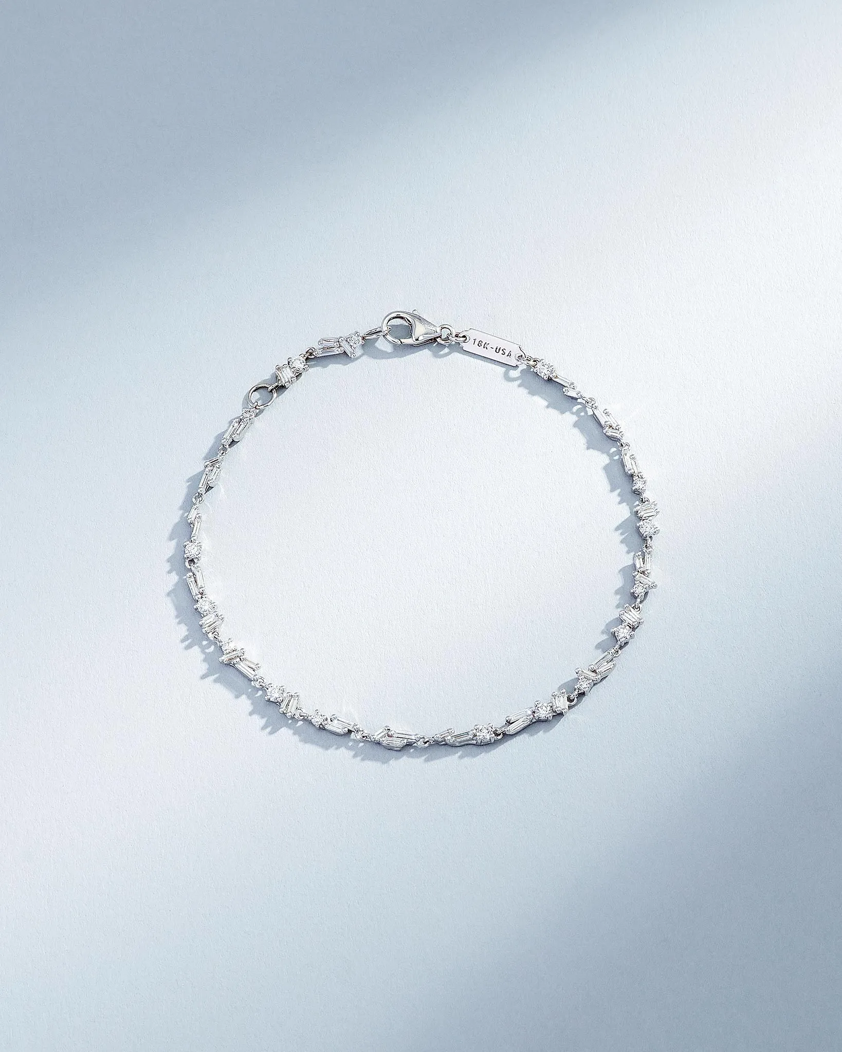 Classic Diamond Sparkler Chain Bracelet