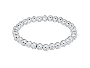 Classic Sterling 6mm Bead Bracelet