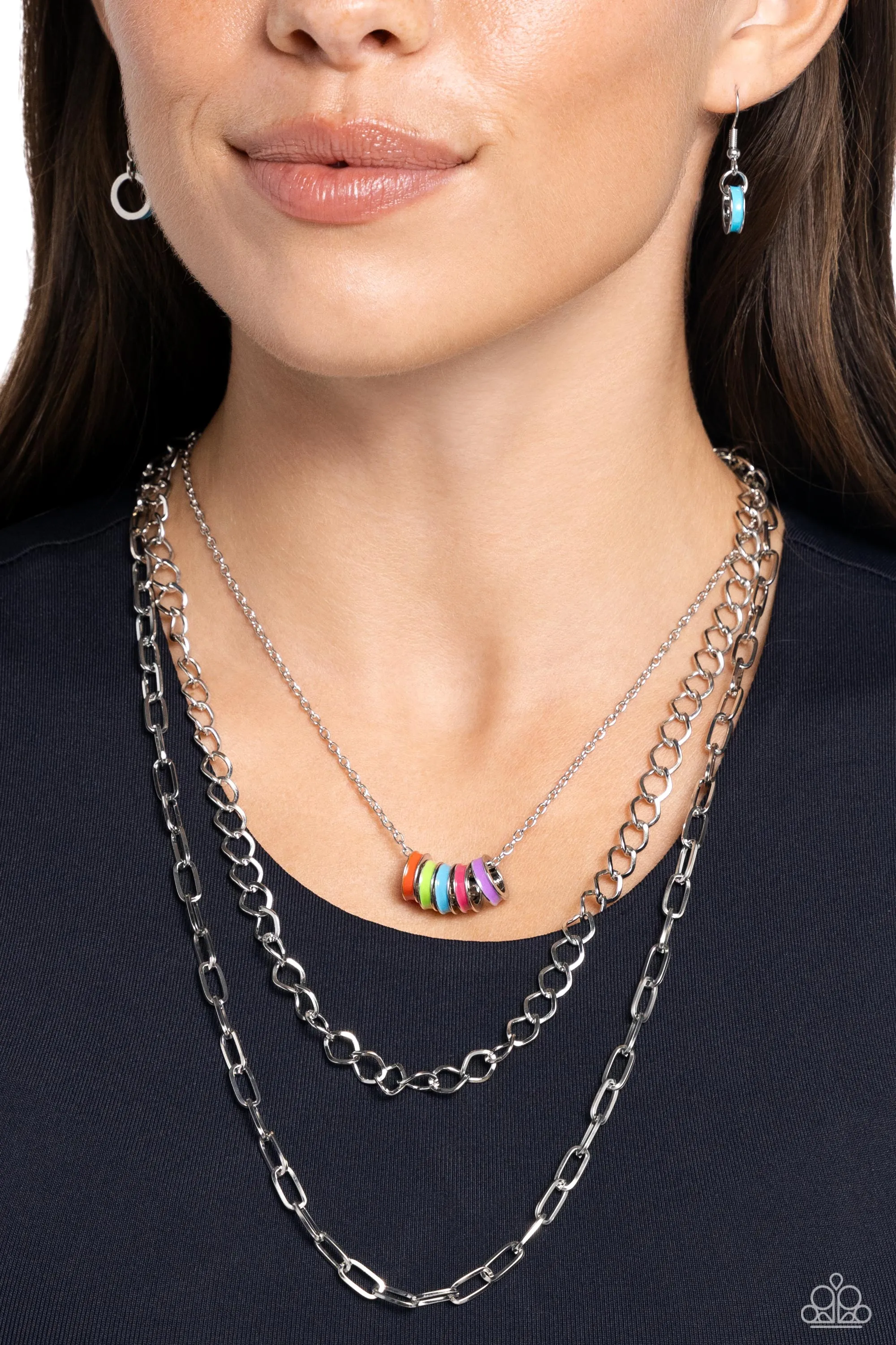 Colorful Cadet - Multi Necklace Preorder