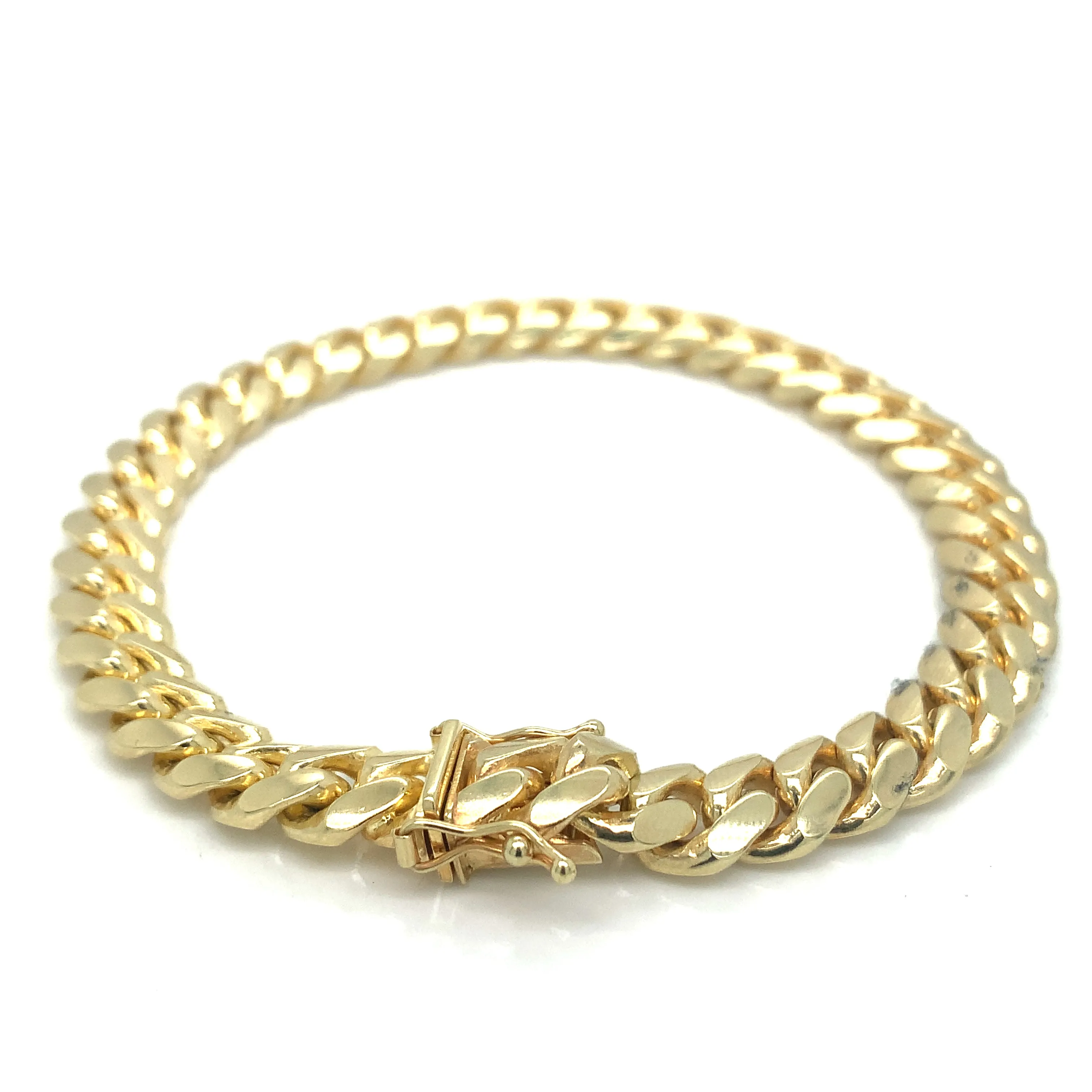 Cuban Link Gold Bracelet