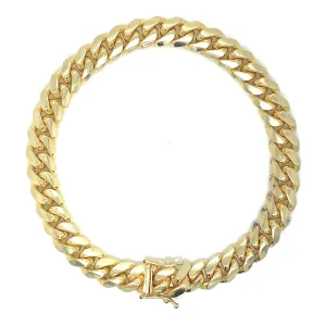 Cuban Link Gold Bracelet