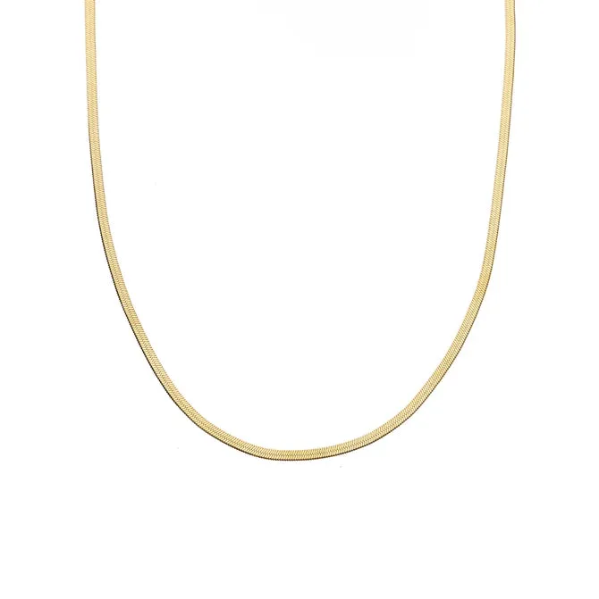 Dainty Herringbone Necklace