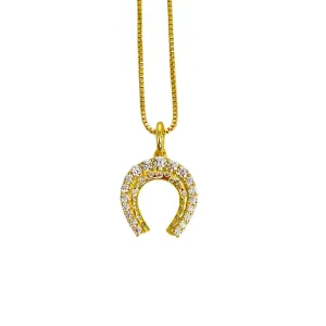 Dallas Horseshoe Necklace