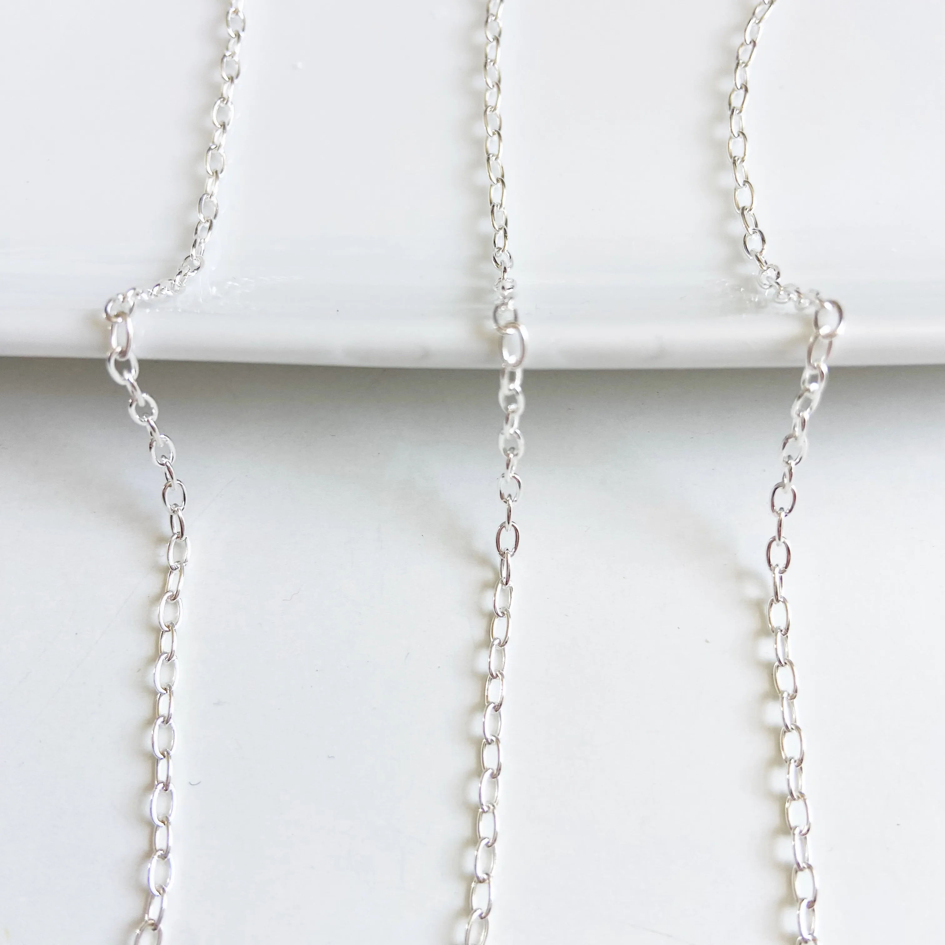 Delicate Drawn Cable Chain (Sterling Silver or Gold Filled)