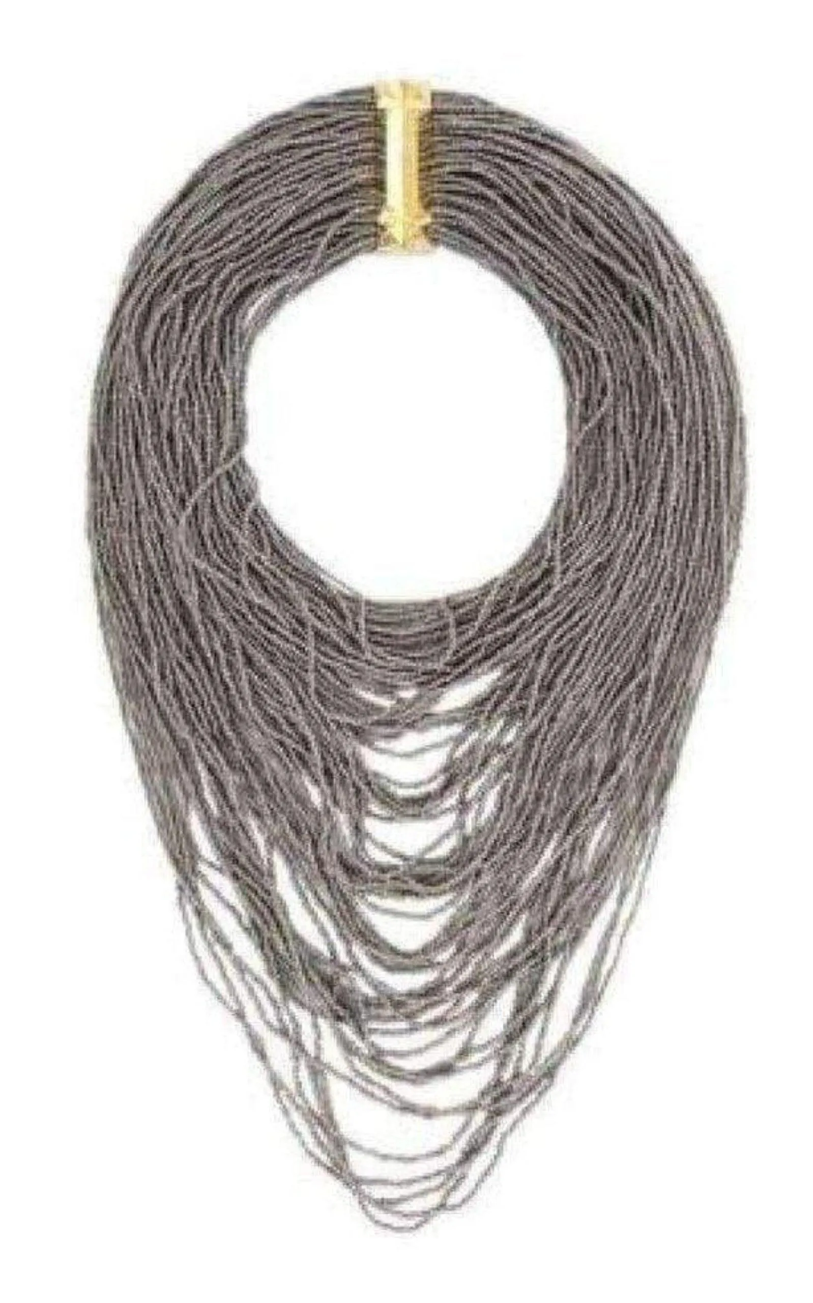 Hematit Seed Bead Necklace