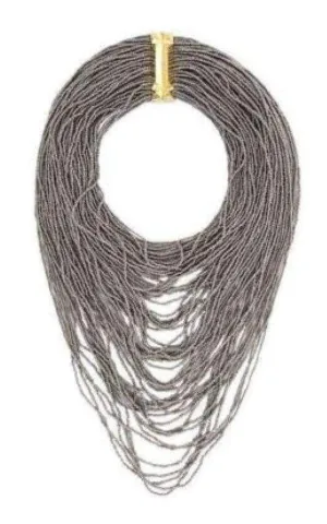 Hematit Seed Bead Necklace