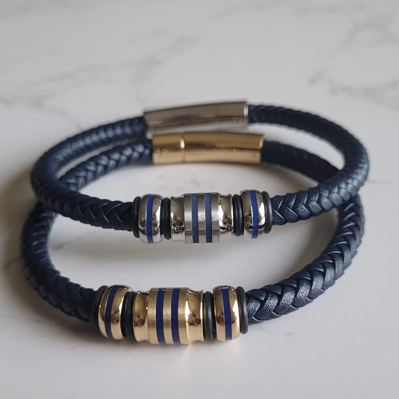 Italgem GT Leather Bracelet