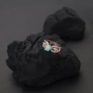 Mint Green Gemstone Ring