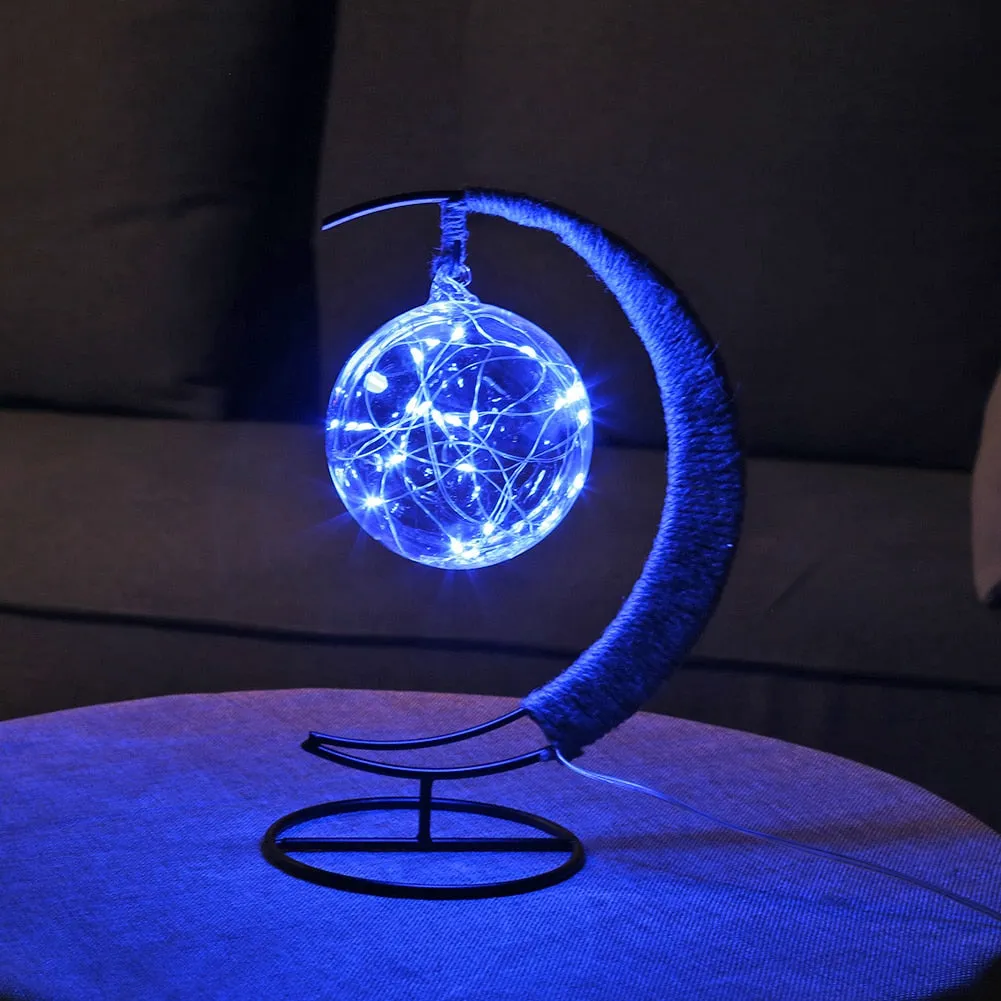 Moon Sepak Takraw Lamp,Night Light Lantern