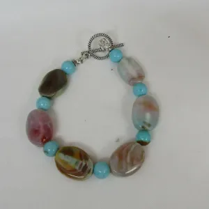 Morganite Gemstone Bracelet