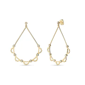 Palace Teardrop Hoops