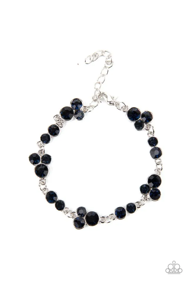 Paparazzi Bracelet ~ Social GLISTENING - Blue