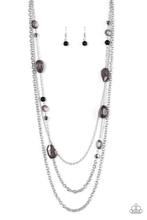 Paparazzi Necklace ~ BELIZE It Or Not - Black