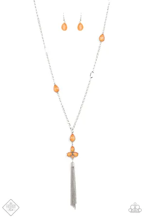 Paparazzi Necklace ~ Eden Dew - Orange