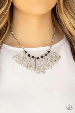 Paparazzi Necklace ~ Terra Takeover - Black