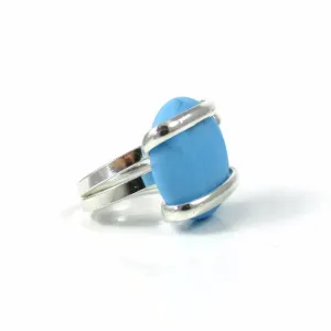 Parallel Ring - Turquoise Matte