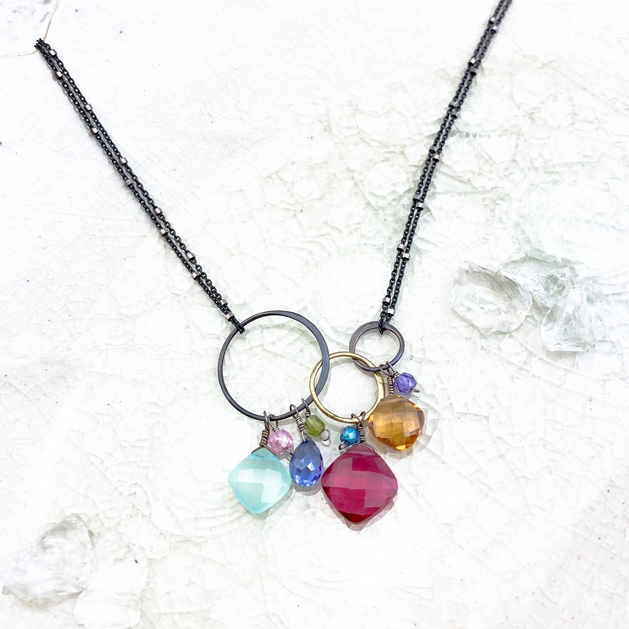 Pop of Color Joy mixed metal Necklace