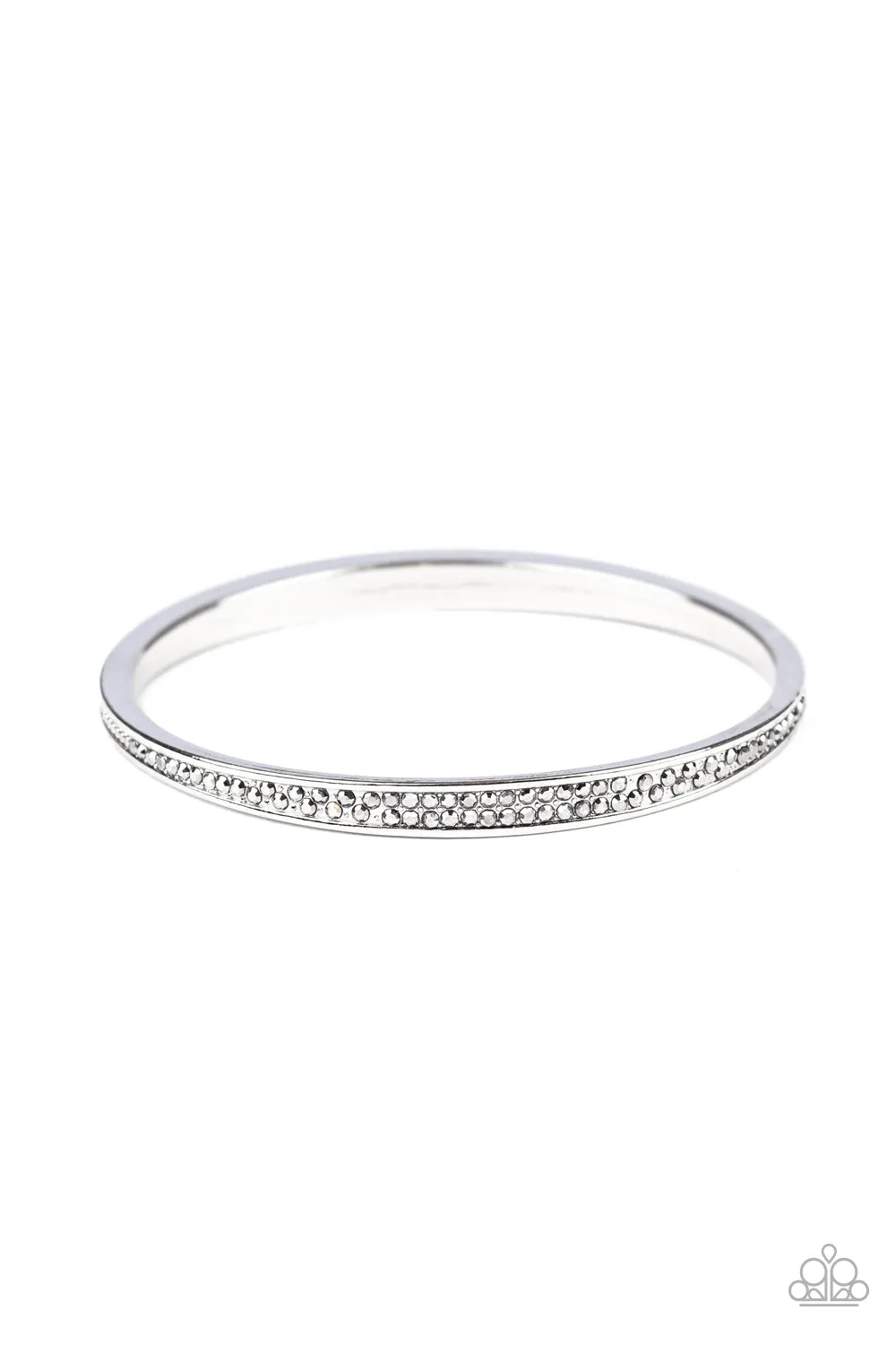 Power Move - Silver Bracelet - Paparazzi Accessories