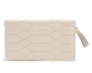 "Caroline" Medium Jewelry Portfolio - Ivory