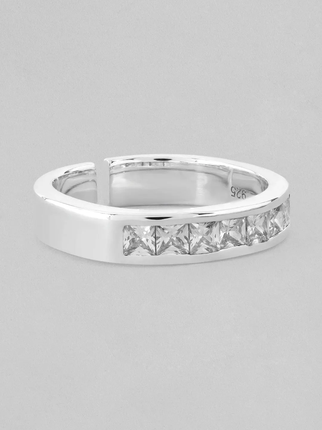 Rubans 925 Silver The Studded Sparks Ring