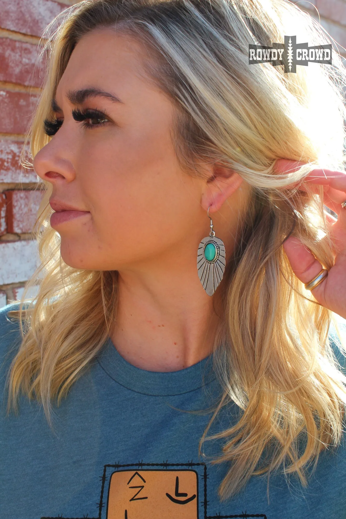 Semiplume Feather Earrings