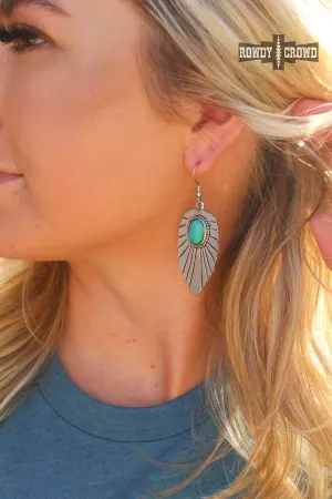 Semiplume Feather Earrings