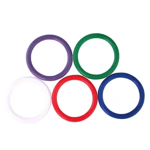 Set Of 5 Colorful Cock Rings