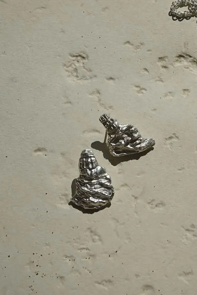 Shyla Malten Silver Earrings