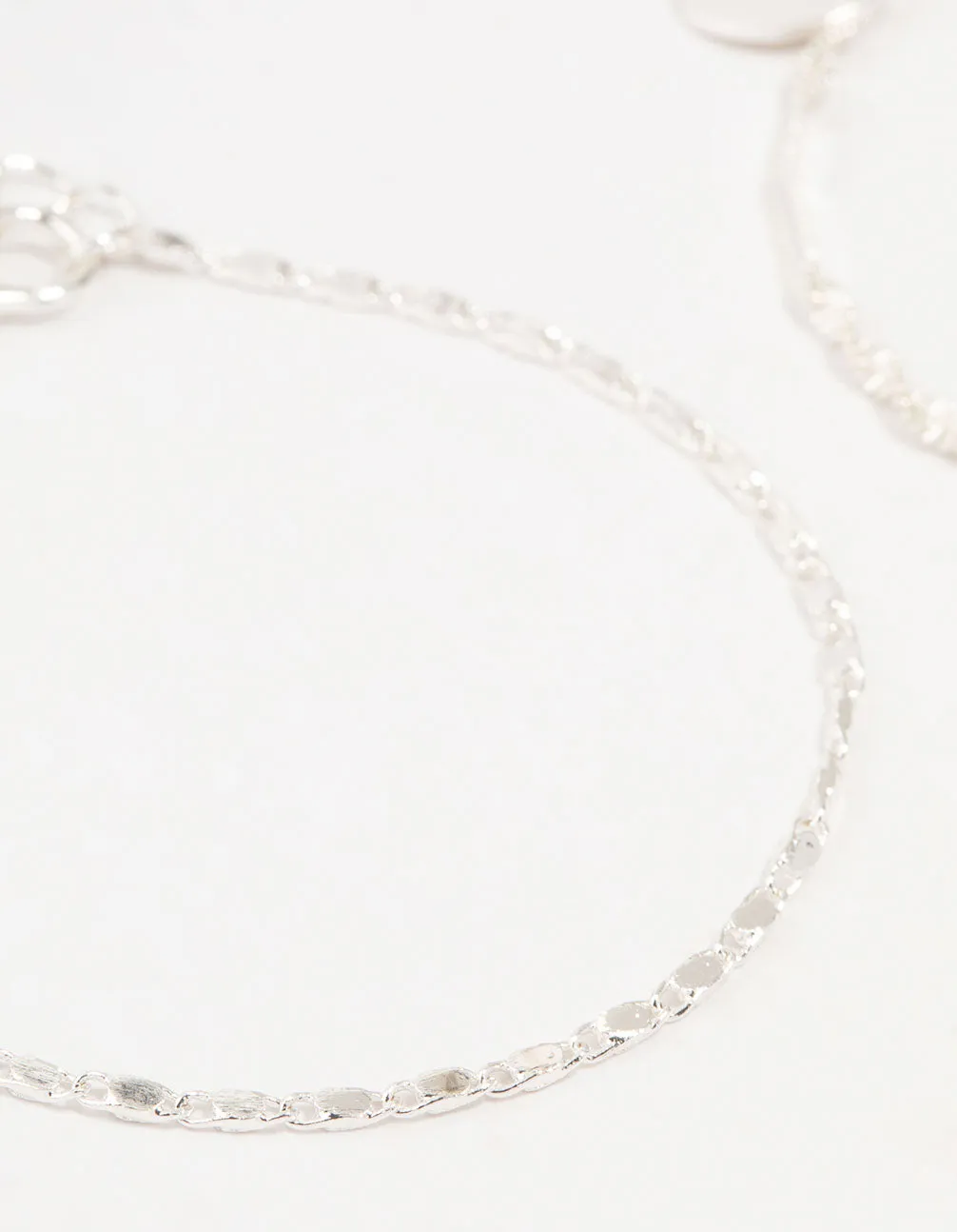 Silver Twist Tab Bracelets 2-Pack