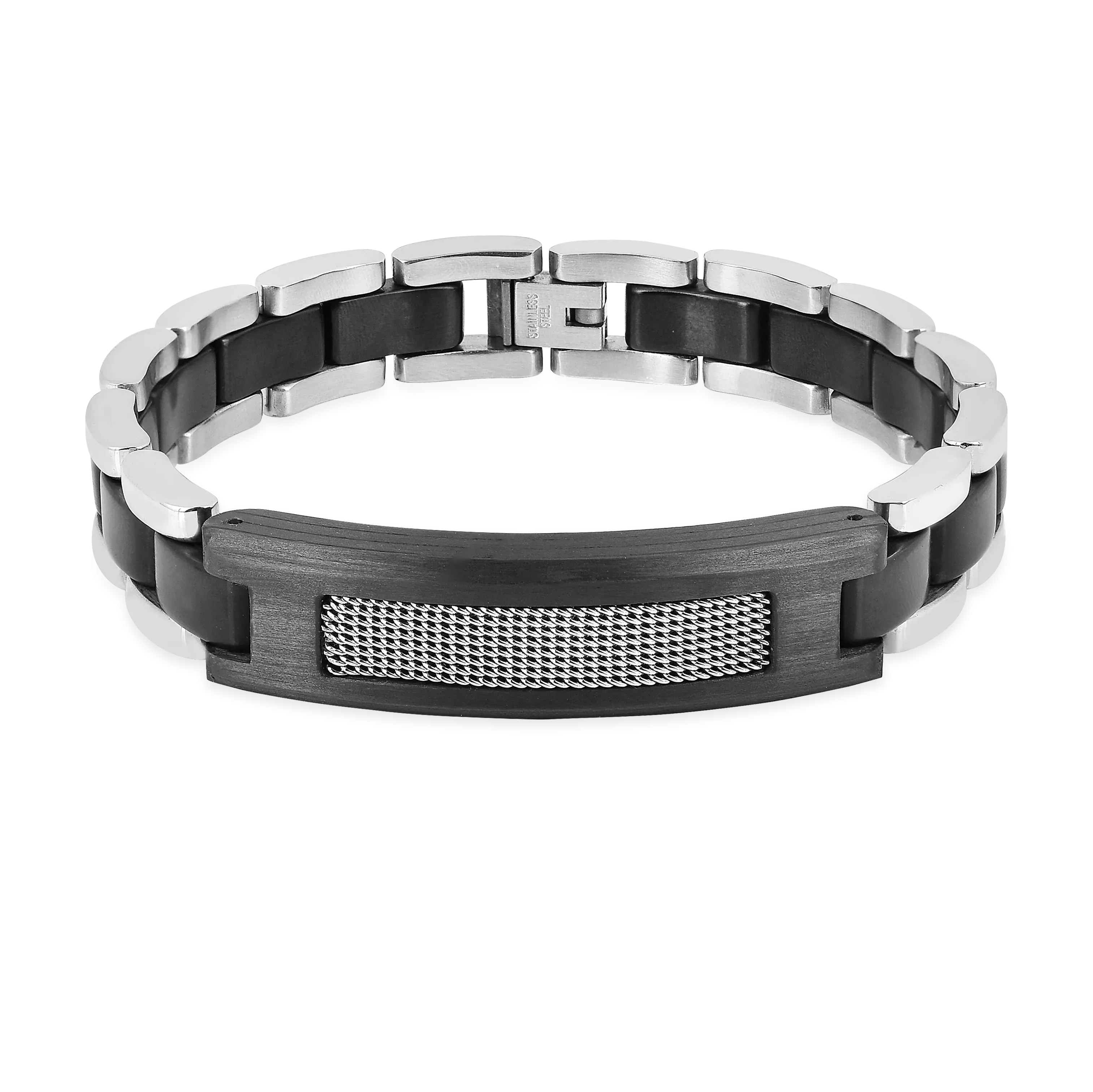 Stainless Steel Black Link Bracelets