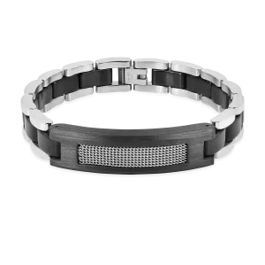 Stainless Steel Black Link Bracelets