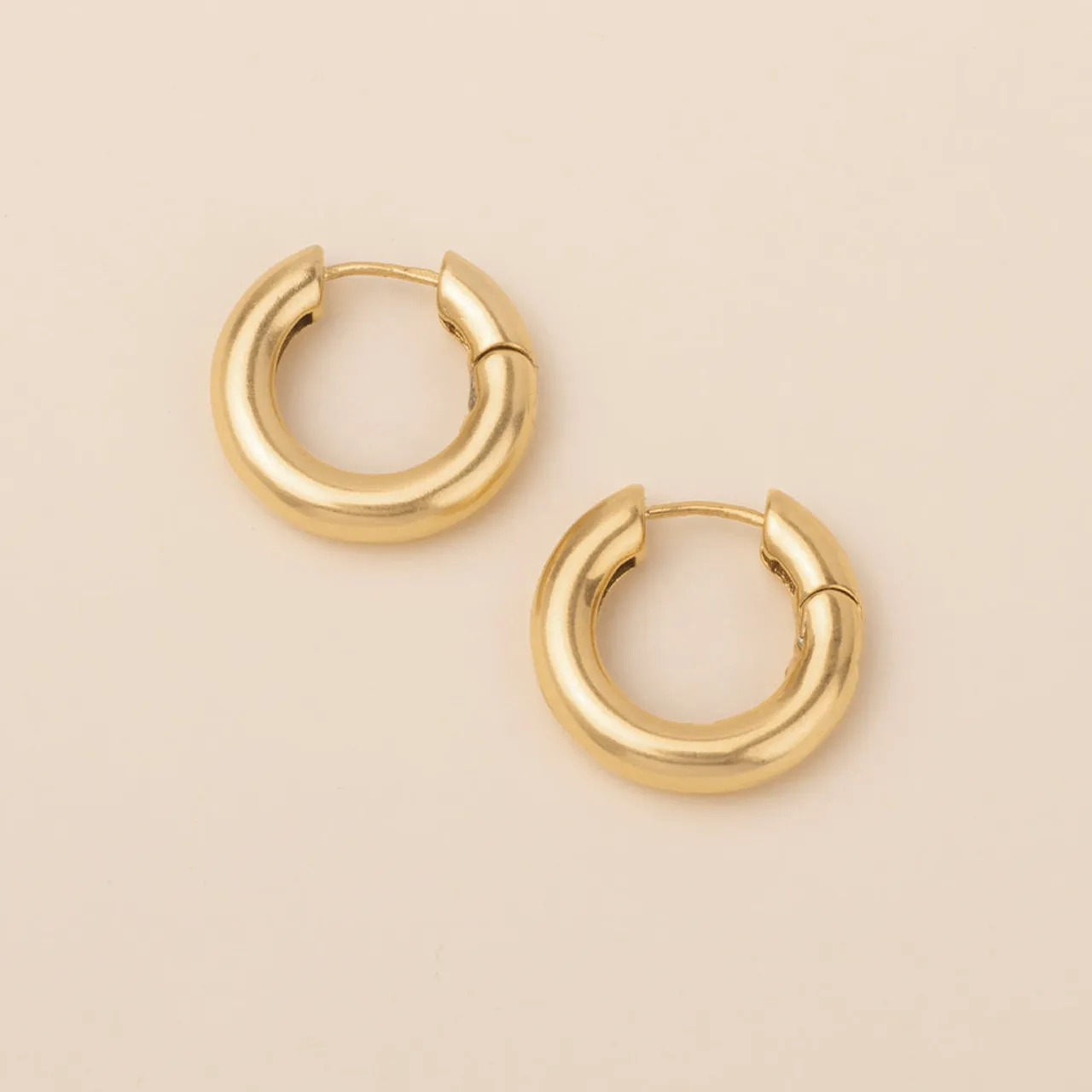 Stellar Hoop Refined Earrings