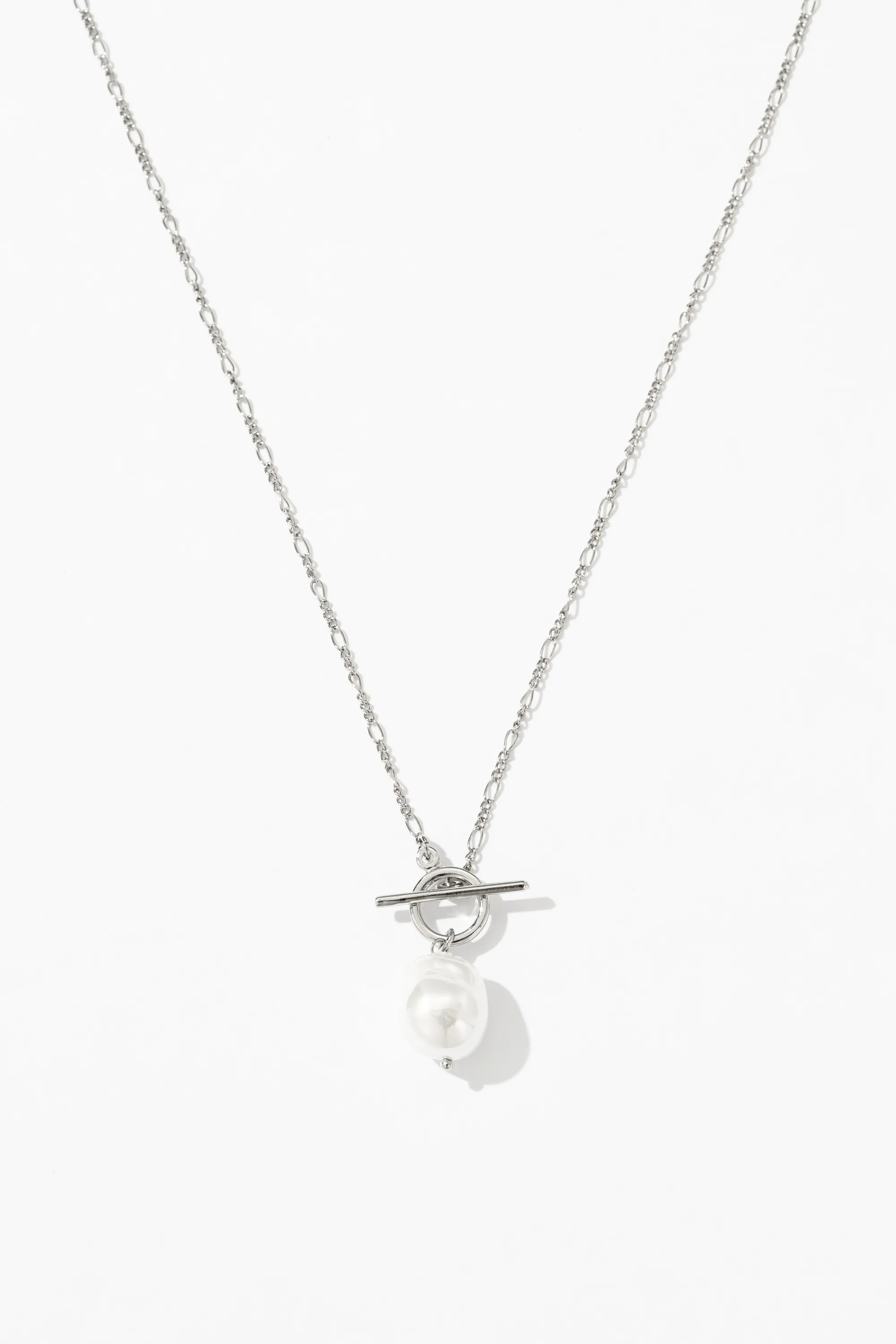 Timeless Pearl 14K Gold Necklace