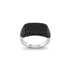 Tom Wood - Michael Ring Black Spinel