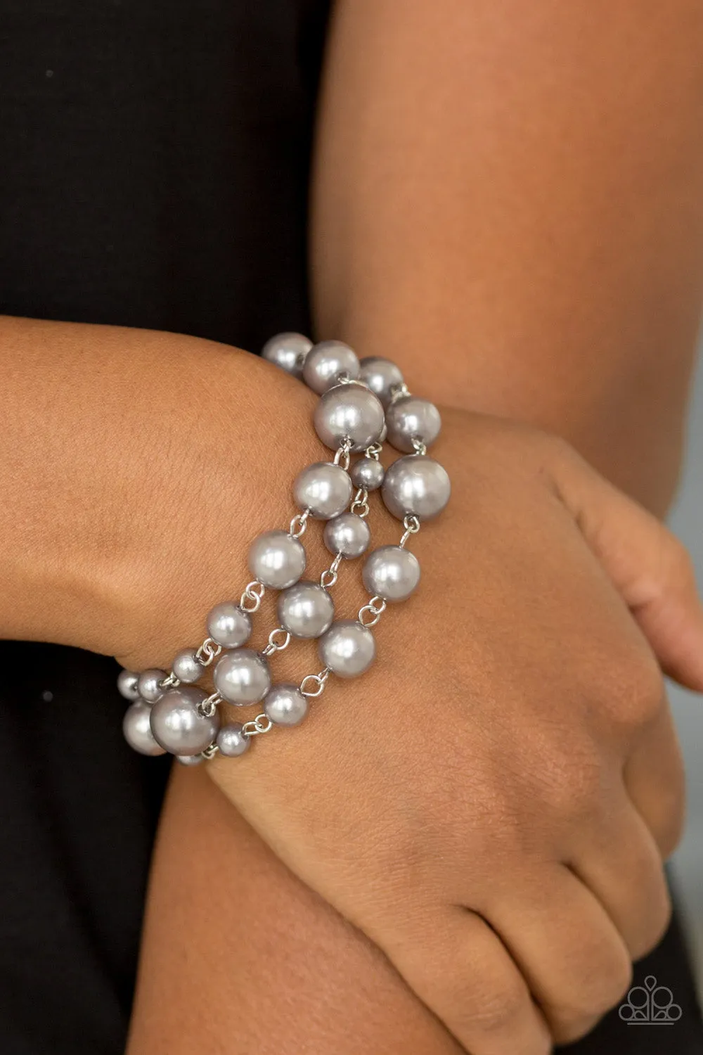 Until The End Of TIMELESS - Silver Bracelet - Paparazzi Accessories