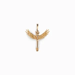 Winged Torch Amulet