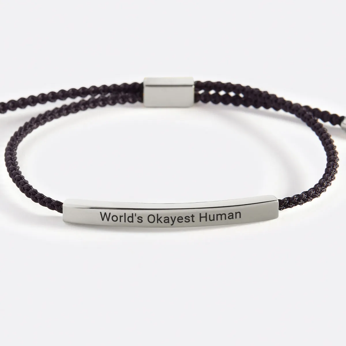 World's Okayest Human Inspire Bracelet