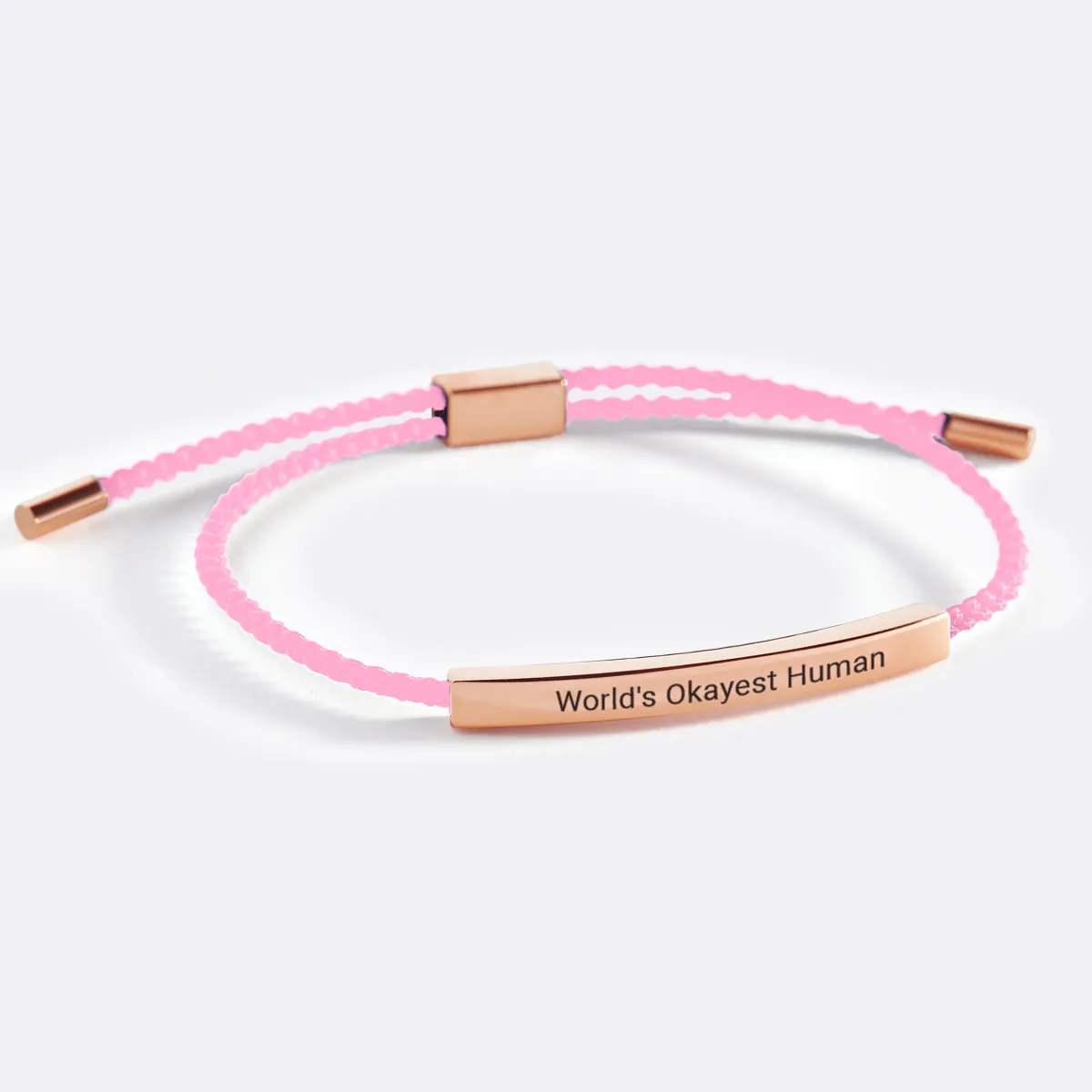 World's Okayest Human Inspire Bracelet