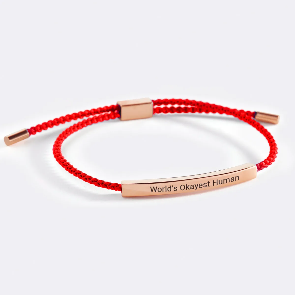 World's Okayest Human Inspire Bracelet