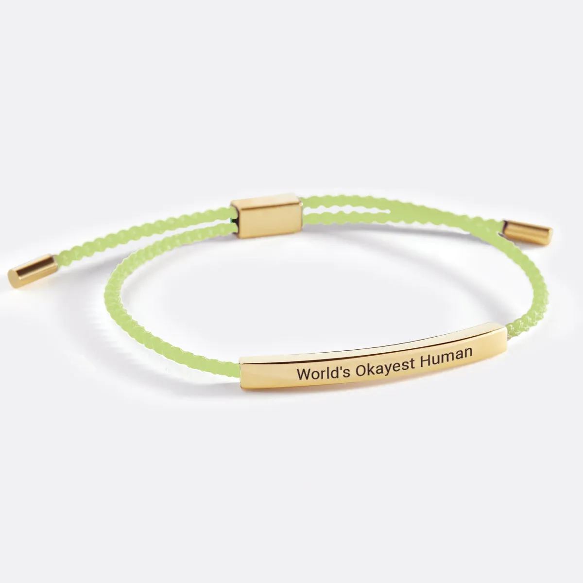 World's Okayest Human Inspire Bracelet